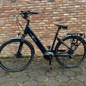 E-Bike gebraucht E-Citybike Trekkingbike blau marineblau 7-Gang 28" Zoll