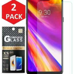 2x LG G7 ThinQ Panzerfolie Premium Schutzglas 9H Echt Glas Displayschutz Folie