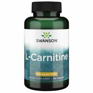 Swanson, L-Carnitine, 500 mg 100 Tabletten