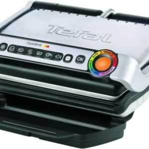 Tefal OptiGrill Kontaktgrill Elektrogrill Indoor-Grill 6 Grillprogramme GC705D16