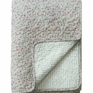 Chic Antique  Decke Quilt Tagesdecke Kuscheldecke 180x130cm Blumen