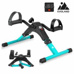 Mini Fitnessbike Heimtrainer Pedaltrainer Arm- und Beintrainer  Trimmrad LCD