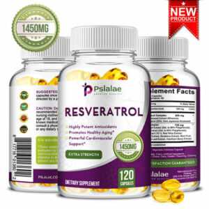 Resveratrol 1450 mg – Anti-Aging, Antioxidantien, für Gehirn, Haut und Gelenke