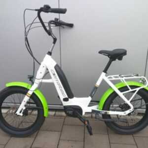 E Bike Corratec Life S AP5 weiß grün Bosch Active Line Plus 500Wh 20"