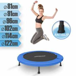 Physionics® Mini Fitness Trampolin Gartentrampolin Indoor/Outdoor Jumping Sport