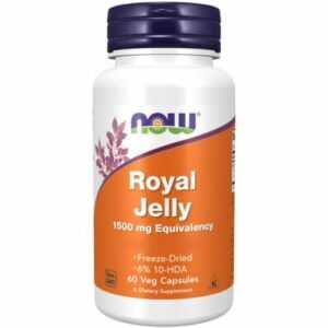 NOW Foods, Royal Jelly, Gelée Royale, 1.500 mg, 60 pflanzliche Kapseln