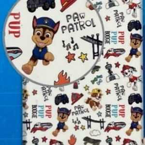 Paw Patrol Spannbetttuch Spannbettlaken Chase Rubble Maße: 90x200 cm + 25cm