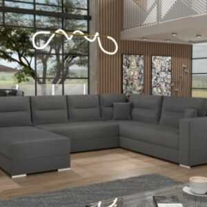 Captain U Sofa Couch Garnitur Sofagarnitur mit Schlaffunktion Wohnlandschaft NEU