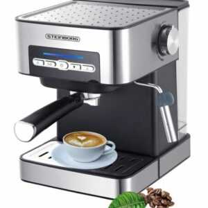 Espresso Maschine Kaffeemaschine Cappuccinomaschine Milchaufschäumer Siebträger