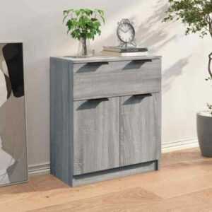 Sideboard Kommode Anrichte Beistellschrank Schrank Grau Sonoma 60 x 30 x 70 cm