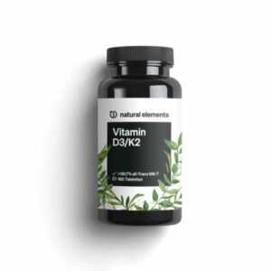 Vitamin D3/K2 - 5000 I.E. Tabletten NATURAL ELEMENTS