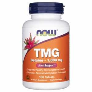 NOW Foods, TMG, 1.000 mg, 100 Tabletten