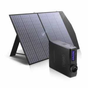 ALLPOWERS Powerbank 154Wh 41600mAh Powerstation Mit 60/100W Faltbares Solarpanel