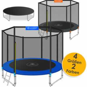 KESSER® Trampolin Gartentrampolin Kindertrampolin Outdoor Komplettset Leiter Set