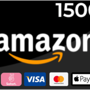 1500€ Euro Amazon Gutschein Gutscheincode Geschenk Guthaben Code