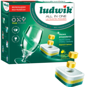 LUDWIK ZITRONE ALL IN ONE SPÜLTABLETTEN 50 ST