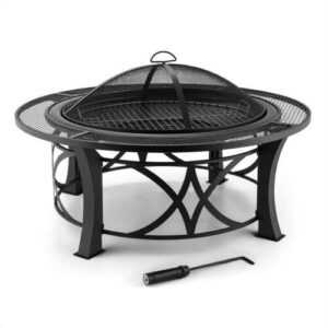 Feuerstelle Gartenkamin Feuerkorb Feuertonne Brüniert Terrasse Ofen Design 75 cm