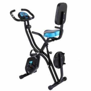 Heimtrainer Klappbar 10 Stufen Magnetisch Fahrrad Fitnessbike mit LCD-Display DE