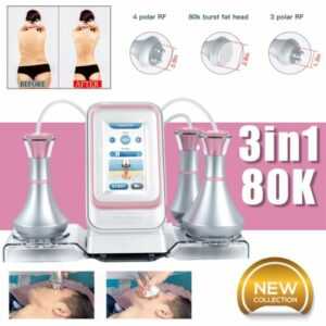 3IN1 80k Ultraschall Fettverbrennung Vakuum Kavitation Body Slimming Maschine