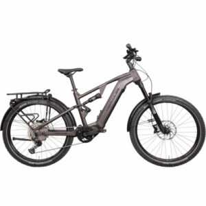 Hercules e-Bike Elektrofahrrad Nos FS SUV 2.2 D beigemetallic 27,5" 630WH 44cm