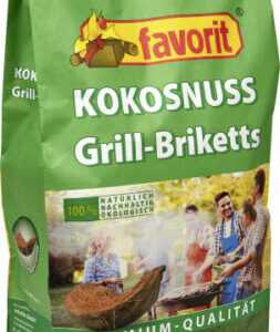 Favorit Kokos Grillbriketts 5kg Grillkohle Briketts Grillkohlebriketts Kokosnuss