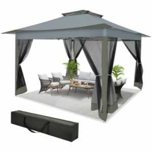 Faltpavillon 3x3/3x6/3,6x3,6m Pavillon Wasserdicht Gartenzelt Partyzelt Anti-UV