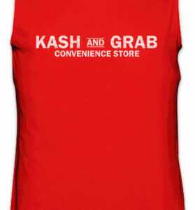 Kash And Grab Herren Tank Top Ian Frank Carl Gallagher Shameless Supermarkt Logo