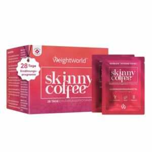 Skinny Coffee - Arabica Kaffee mit Chlorella, Grüntee, Grüner Kaffee, Guarana...