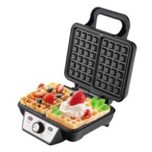 Camry CR 3046 Waffeleisen 2 Waffeln 1600W Waffelautomat Waffel Maker antihaft