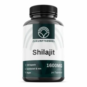 Shilajit Himalaya Kapseln 120 Stück Pures Mumijo Hochdosiert Mineralien Energie