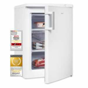 Exquisit Gefrierschrank GS581-H-010D weiss | 85 l Nutzinhalt | 4*-Gefrieren