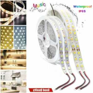 5-20m 12V 24V 5050 LED Stripe Streifen Lichtband Warmweiß Kaltweiß Leiste Kette