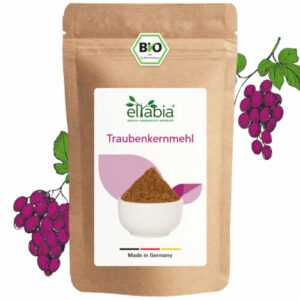 Bio Traubenkernmehl OPC Traubenkern Extrakt Pulver 1Kg 1000g Maxi Pack eltabia