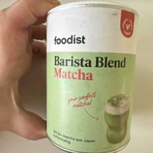 Foodist barista Blend Matcha neu