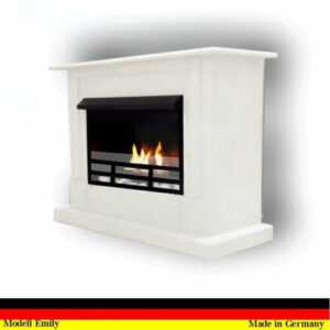 Gelkamin Ethanolkamin Kamin Fireplace Cheminee Camino  Emily Deluxe Royal Weiss