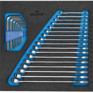 Ring-Maulschlüssel-Satz in Check-Tool-Modul GEDORE 1500 CT2-7