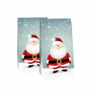 pajoma Adventskalender Santa | 1 x 24 Tüten zum Befüllen | Papiertüten