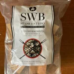 SWB SÜDWEST BBQ Barbecue Smoking Chunks  Kirsche 1,5Kg Grillen Smoker Rauch