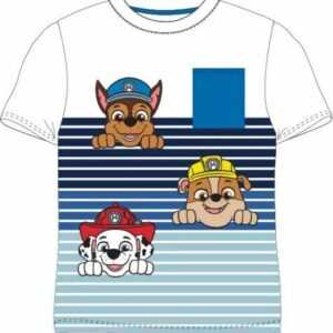 T-Shirt PAW Patrol mit aufgenähter Tasche Jungen Shirt Kinder Kurzarm 122