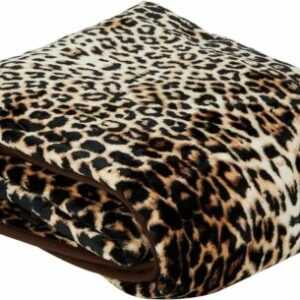 Gözze Kuscheldecke Cashmere Feeling 500g/m² 150x200 Leopard NEU