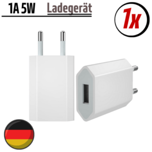 USB Ladegerät 5W 5V 1A Netzteil Charger Netzstecker Steckernetzteil Adapter NEU