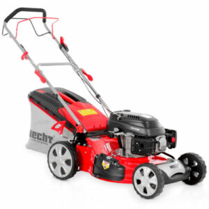 Benzin Rasenmäher mit Antrieb 51 cm Schnittbreite 5,5 PS 4 kW 5in1 Mulcher Mäher