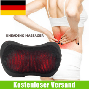 Massagekissen Shiatsu Nacken Schulter Knetmassage mit Wärmefunktion Auto