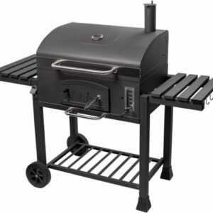 Smoker BBQ Grillwagen Angular Holzkohlegrill Grill Räucherofen Plus Barbecue XXL