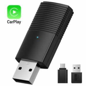 USB Wireless CarPlay Adapter für iPhone Apple Wireless Carplay Dongle, Plug Play