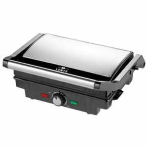 Lentz Kontaktgrill 1600 Watt Elektrogrill Tischgrillfunktion Grill BBQ