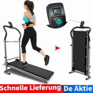 Klappbar Laufband Heimtrainer Treadmill Faltbar Zuhause Jogging Heimtraining