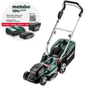 Metabo Akku Rasenmäher RM 36-18 LTX BL 36 cm (2x18V) Solo ohne Akku/Ladegerät