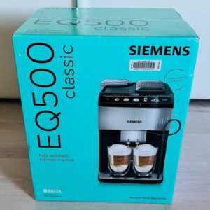 Siemens EQ 500 Classic Kaffee-Vollautomat silber/schwarz TP511D01