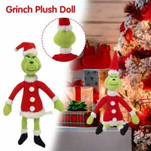 Weihnachten The Grinch Plüschtiere Weich Stofftier Puppe Kinder Geschenke DHL